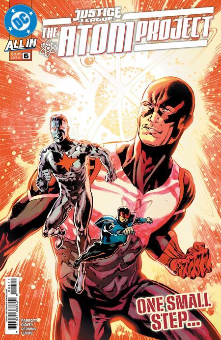 JUSTICE LEAGUE THE ATOM PROJECT #6 CVR A MIKE PERKINS OF 6