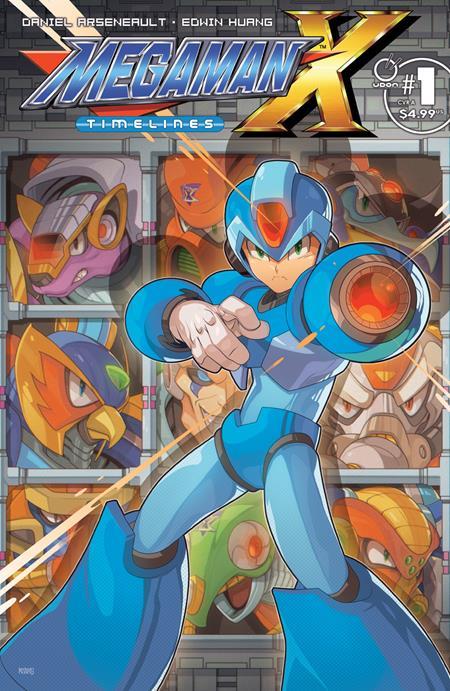 MEGA MAN X TIMELINES #1 (ONE SHOT) CVR A EDWIN HUANG Previously FOC'd on 5/5/2025