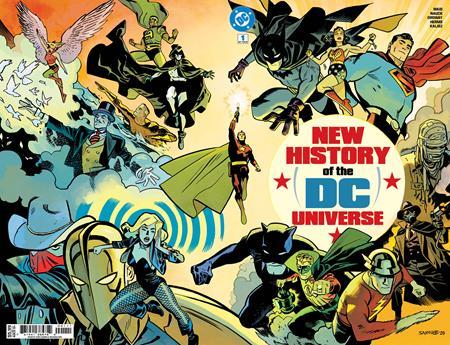 NEW HISTORY OF THE DC UNIVERSE #1 CVR A CHRIS SAMNEE WRAPAROUND OF 4