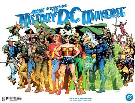 NEW HISTORY OF THE DC UNIVERSE #1 CVR E RYAN SOOK WRAPAROUND FOIL VAR OF 4