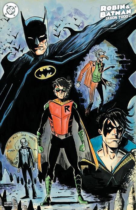 ROBIN AND BATMAN JASON TODD #1 CVR B JEFF LEMIRE VAR OF 3