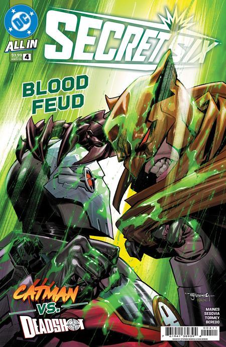 SECRET SIX #4 CVR A STEPHEN SEGOVIA OF 6