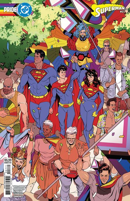 SUPERMAN #27 CVR E RACHEL STOTT DC PRIDE CARD STOCK VAR