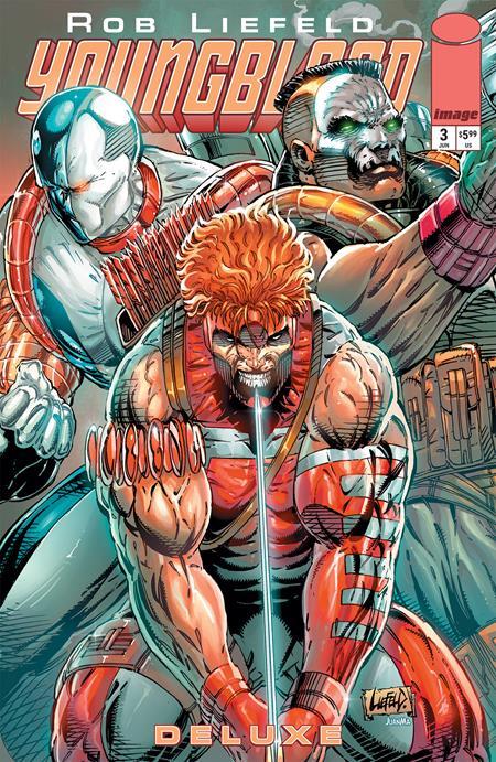YOUNGBLOOD DELUXE #3 CVR B ROB LIEFELD FOIL VAR