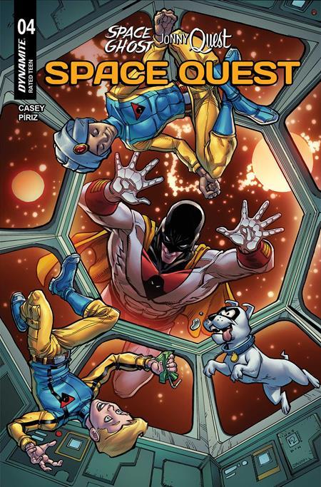 SPACE GHOST JONNY QUEST SPACE QUEST #4 CVR E CHAD HARDIN VAR