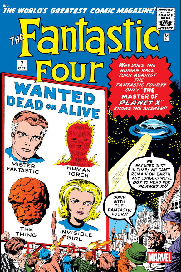 FANTASTIC FOUR #7 FACSIMILE EDITION FOIL VAR CVR B