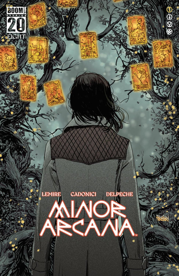 MINOR ARCANA #8 C BOOM 20TH ANNIVERSARY VAR DRESSED PANOSIAN CVR C