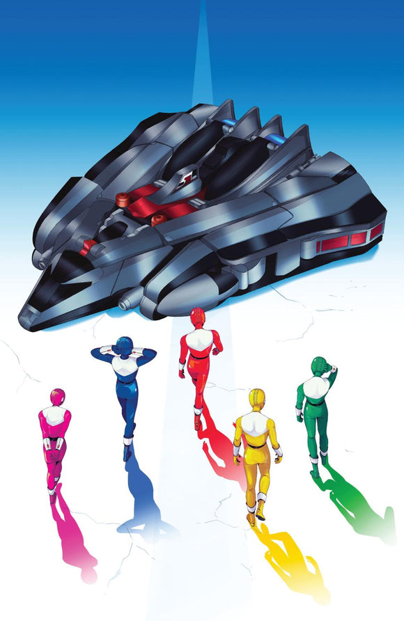 POWER RANGERS PRIME #7 D 1:10 INCV FULL ART CREE CVR D 1:10 INCV