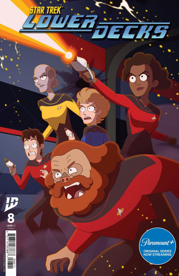 STAR TREK LOWER DECKS #8 COVER A COOK CVR A