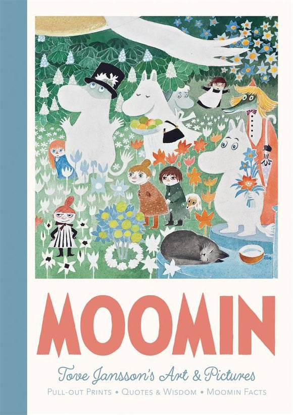 MOOMIN PULL OUT PRINTS TOVE JANSSON ART AND PICTURES