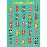 Animal Sentai Sticker Sheet by Naoshi
