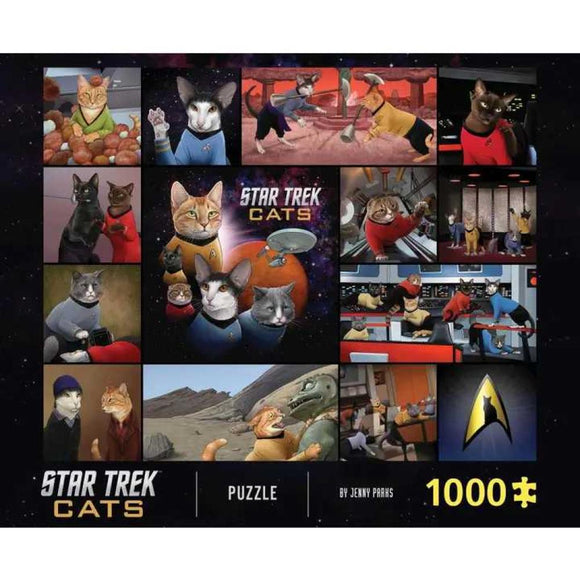 Star Trek Cats 1000-Piece Puzzle