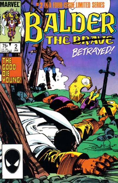 Balder the Brave 1985 #2 Direct ed. - back issue - $4.00