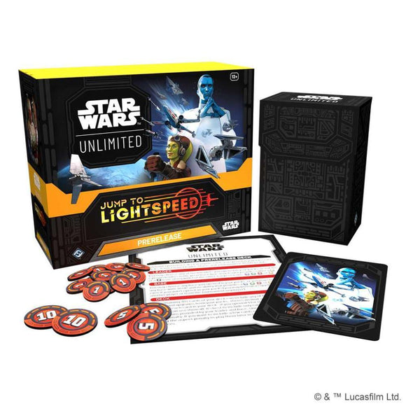 STAR WARS UNLIMITED - JUMP TO LIGHTSPEED PRERELEASE BOX