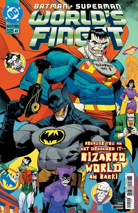 BATMAN SUPERMAN WORLDS FINEST #41 CVR A DAN MORA