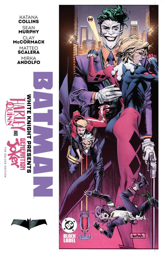 BATMAN WHITE KNIGHT PRESENTS HARLEY QUINN AND GENERATION JOKER THE DELUXE EDITION HC