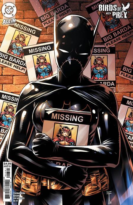 BIRDS OF PREY #23 CVR C SERG ACUNA CARD STOCK VAR