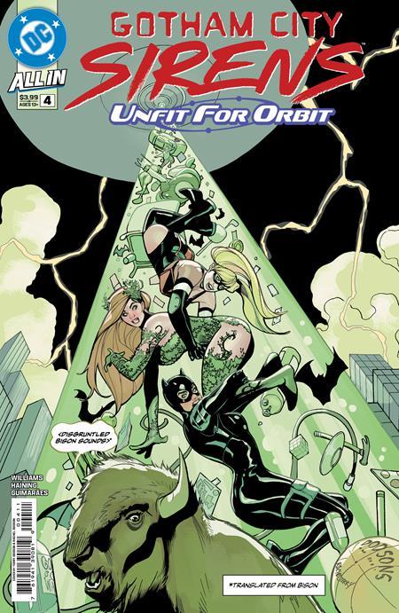GOTHAM CITY SIRENS UNFIT FOR ORBIT #4 CVR A TERRY DODSON & RACHEL DODSON (OF 5)
