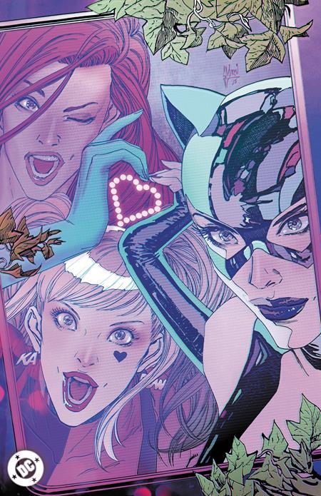 GOTHAM CITY SIRENS UNFIT FOR ORBIT #5 CVR D GUILLEM MARCH CONNECTING KALANORIAN FOIL VAR (OF 5)