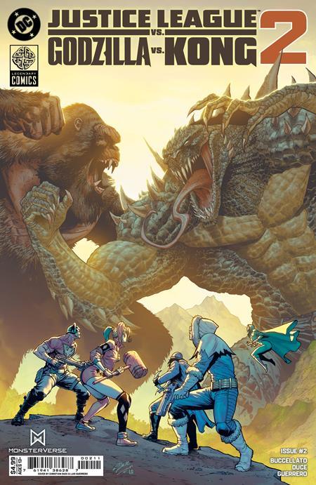 JUSTICE LEAGUE VS GODZILLA VS KONG 2 #2 CHRISTIAN DUCE OF 7