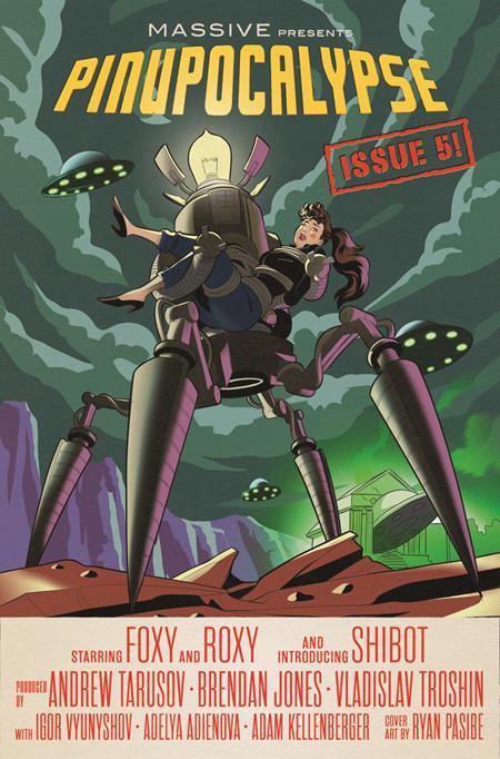 PINUPOCALYPSE #5 CVR B RYAN PASIBE MOVIE POSTER HOMAGE VAR (OF 6)