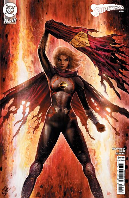 SUPERMAN #28 CVR B NATHAN SZERDY CARD STOCK VAR