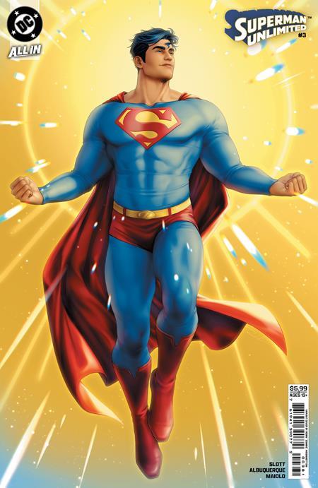 SUPERMAN UNLIMITED #3 CVR G ROBIN ZOMBIE HIGGINBOTTOM CARD STOCK VAR