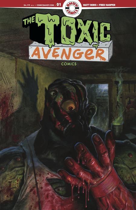 TOXIC AVENGER COMICS #1 FRED HARPER