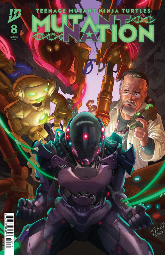 TEENAGE MUTANT NINJA TURTLES MUTANT NATION #8 COVER A PE