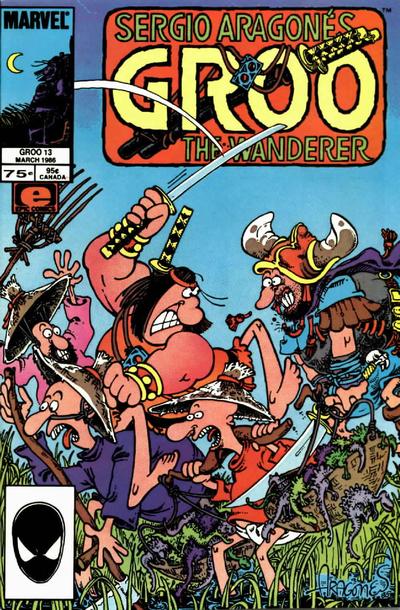 Sergio Aragonés Groo the Wanderer 1985 #13 Direct ed. - back issue - $3.00