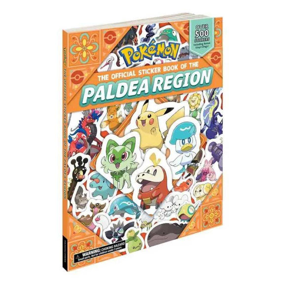 Pokémon The Official Sticker Book Of The Paldea Region