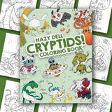 Hazy Dell Cryptids! Coloring Book