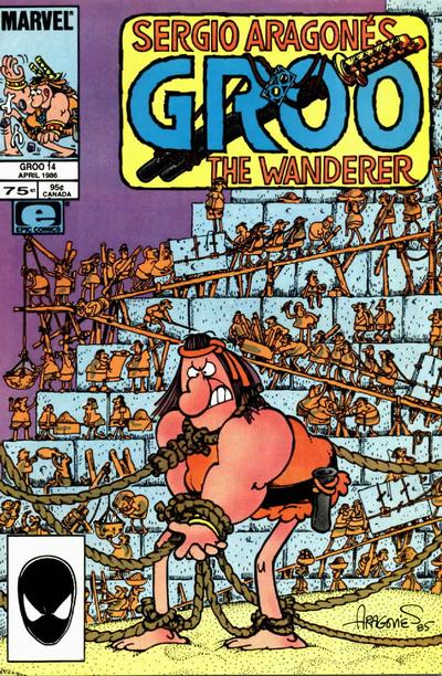 Sergio Aragonés Groo the Wanderer 1985 #14 Direct ed. - back issue - $3.00