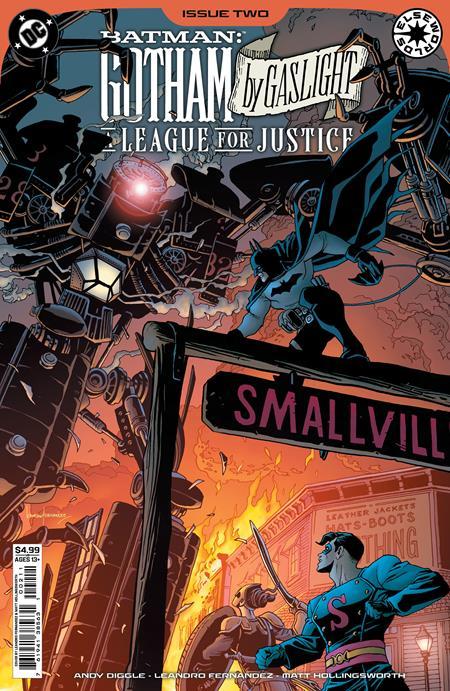 BATMAN GOTHAM BY GASLIGHT A LEAGUE FOR JUSTICE #2 CVR A LEANDRO FERNANDEZ OF 6
