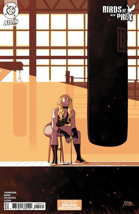 BIRDS OF PREY #24 CVR D BRUNO REDONDO ARTIST SPOTLIGHT CARD STOCK VAR