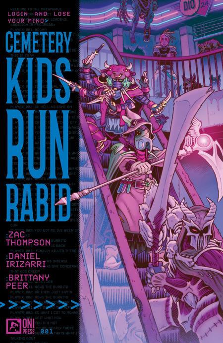 CEMETERY KIDS RUN RABID #1 CVR A DANIEL IRIZARRI OF 4