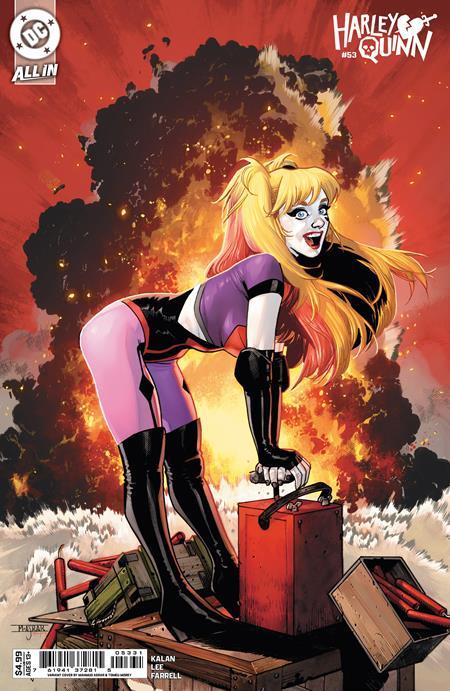 HARLEY QUINN #53 CVR C MAHMUD ASRAR CARD STOCK VAR
