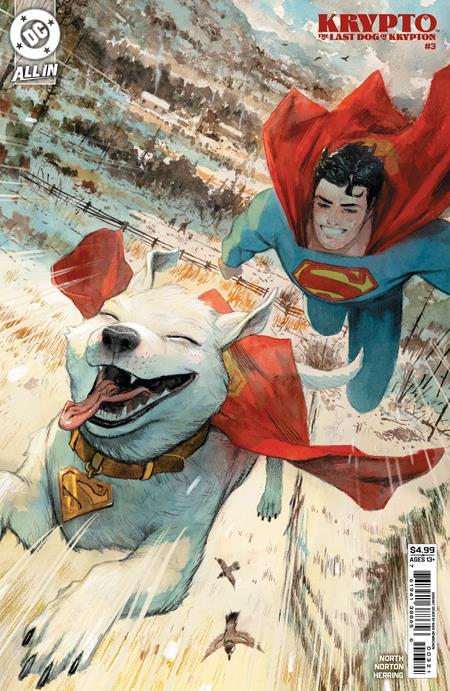 KRYPTO THE LAST DOG OF KRYPTON #3 CVR B NIKO HENRICHON CARD STOCK VAR (OF 5)