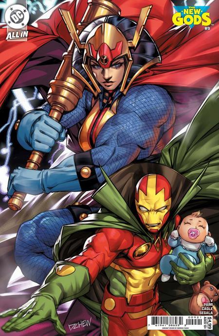 NEW GODS #9 CVR B DERRICK CHEW CARD STOCK VAR (OF 12)