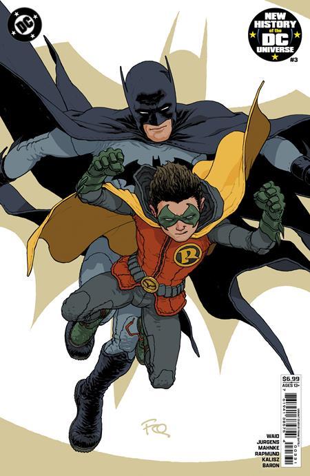 NEW HISTORY OF THE DC UNIVERSE #3 CVR C FRANK QUITELY CARD STOCK VAR (OF 4)