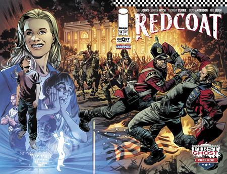 REDCOAT #14 CVR A BRYAN HITCH & BRAD ANDERSON WRAPAROUND