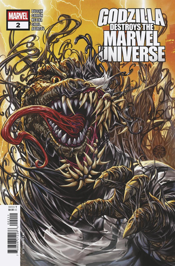 GODZILLA DESTROYS THE MARVEL UNIVERSE #2 CVR A