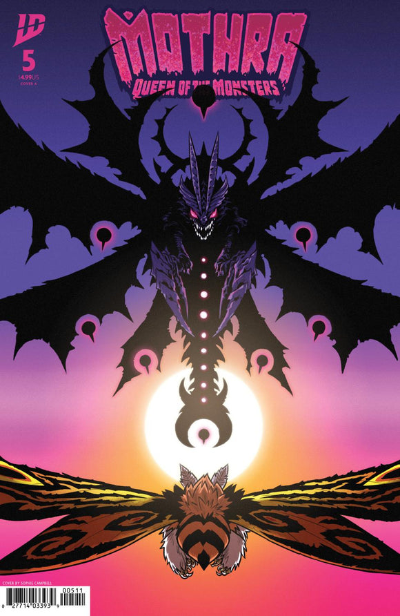 MOTHRA QUEEN OF THE MONSTERS #5 COVER A CAMPBELL CVR A