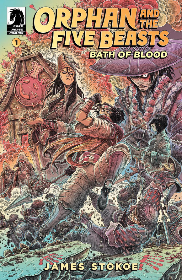 ORPHAN AND THE FIVE BEASTS BATH OF BLOOD #1 CVR A JAMES STOKOE