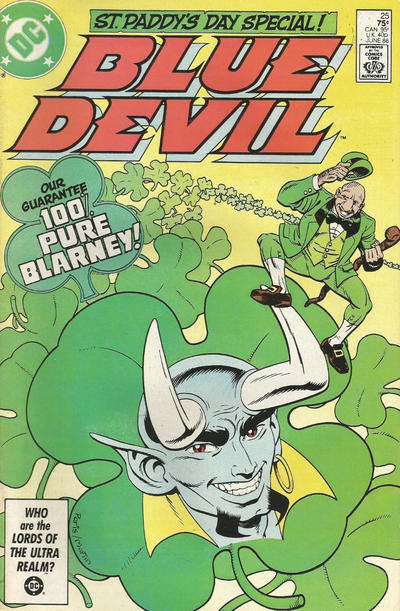 Blue Devil 1984 #25 Direct ed. - back issue - $6.00