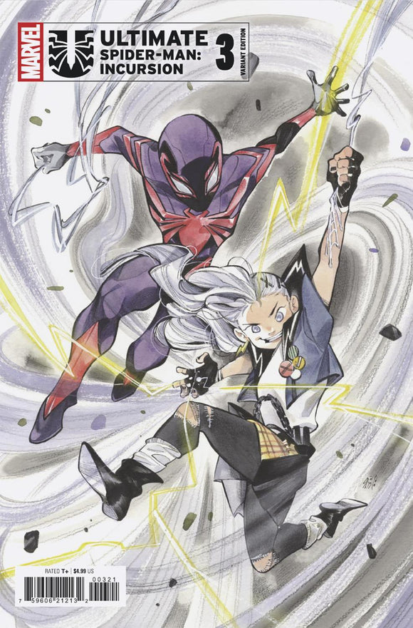 ULTIMATE SPIDER-MAN INCURSION #3 PEACH MOMOKO VAR CVR B