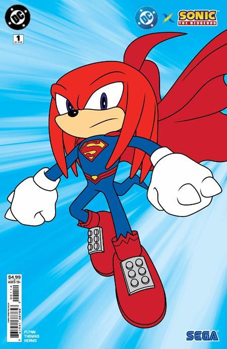 DC X SONIC THE HEDGEHOG #1 FOURTH PRINTING OF 5 CVR A