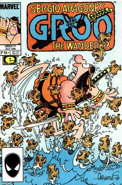 Sergio Aragonés Groo the Wanderer 1985 #17 Direct ed. - back issue - $3.00