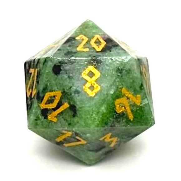 Ruby Zoisite - Boulder 30mm Gemstone Dice