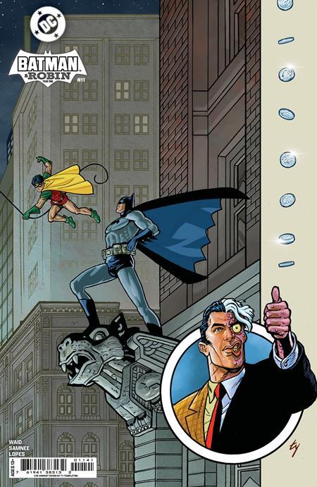 BATMAN & ROBIN YEAR ONE #11 CVR D INC 1:25 TY TEMPLETON CARD STOCK VAR (OF 12)